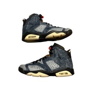 Air‎ Jordan(GS) 6 Retro 'Washed Denim Size 5.5